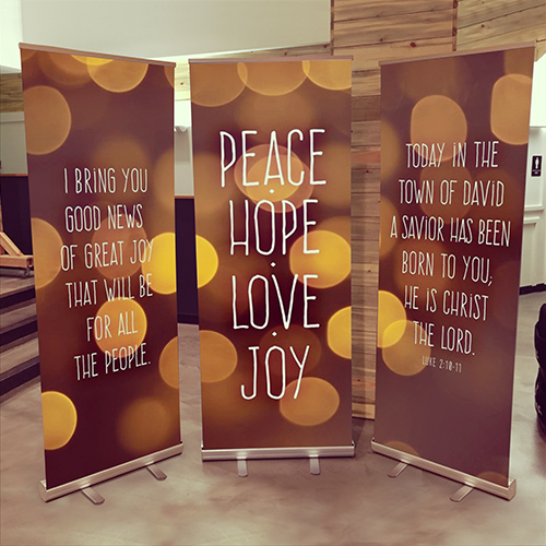 Banners, Ministry, Sparkle Worship, 2'7 x 6'7 3