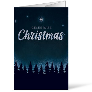 Christmas Forest Silhouette Bulletins