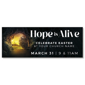 Hope Is Alive Tomb ImpactBanners
