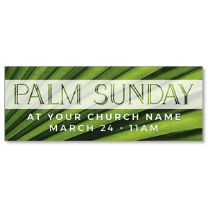 Palm Sunday Leaves ImpactBanners