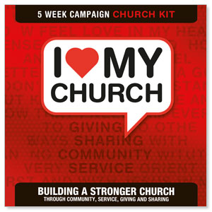 I Love My Church Digital Church Kit Campaign Kits