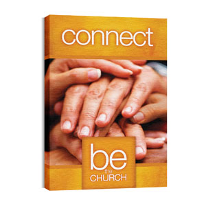 Be the Church Connect 24in x 36in Canvas Prints