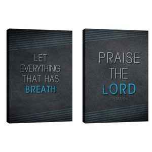 Praise The Lord  24in x 36in Canvas Prints