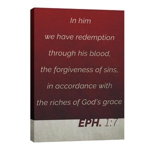 Color Block Eph 1:7 24in x 36in Canvas Prints