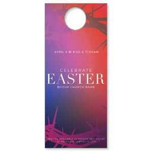 Celebrate Easter Crown DoorHangers