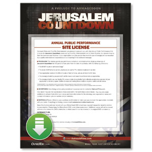 Jerusalem Countdown Digital License Digital Movie License