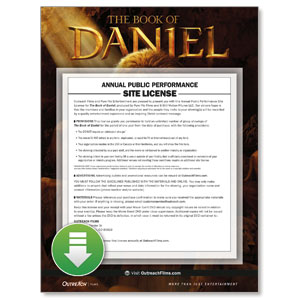Book of Daniel Digital License Standard Digital Movie License
