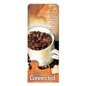 Get Connected - Coffee 2'7" x 6'7" Sleeve Banners