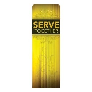 Together Serve 2' x 6' Sleeve Banner