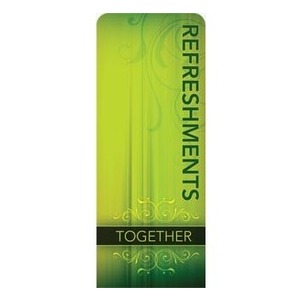 Together Refreshments 2'7" x 6'7" Sleeve Banners
