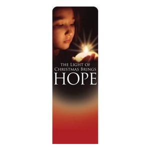 Light Brings Hope 2' x 6' Sleeve Banner