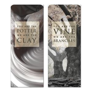 Potter And Vine   2'7" x 6'7" Sleeve Banners