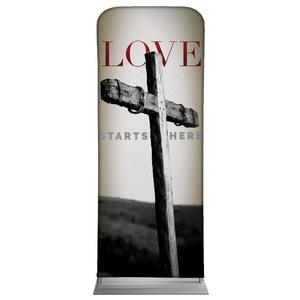 Love Starts Here 2'7" x 6'7" Sleeve Banners