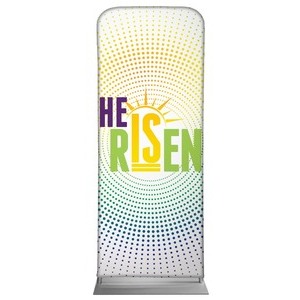 He Is Risen Dots 2'7" x 6'7" Sleeve Banners