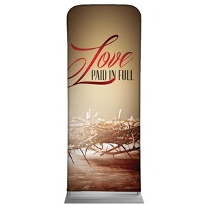 Love Paid in Full 2'7" x 6'7" Sleeve Banners