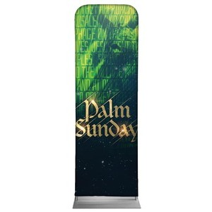 Palm Sunday Green Donkey 2' x 6' Sleeve Banner