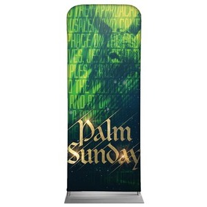 Palm Sunday Green Donkey 2'7" x 6'7" Sleeve Banners