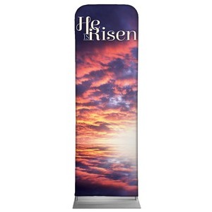 Risen Indeed L 2' x 6' Sleeve Banner