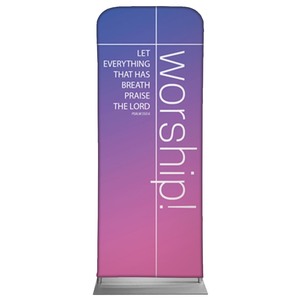 Color Wash Worship 2'7" x 6'7" Sleeve Banners