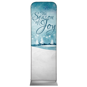 Season of Joy 2' x 6' Sleeve Banner