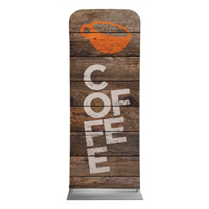 Shiplap Coffee Natural 2'7" x 6'7" Sleeve Banners