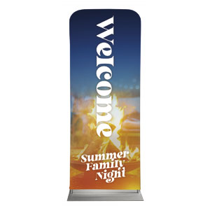 Summer Family Night 2'7" x 6'7" Sleeve Banners