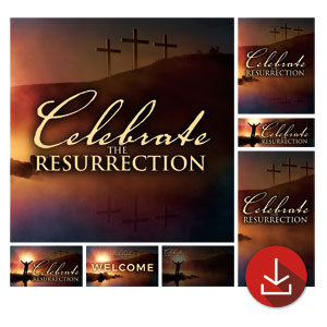 Celebrate Resurrection Church Graphic Bundles