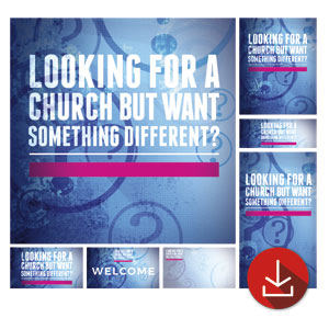 Looking But Different Church Graphic Bundles