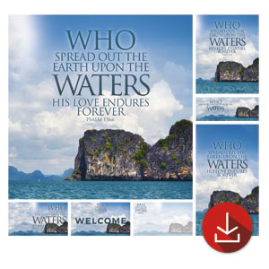 Reflections Waters Church Graphic Bundles