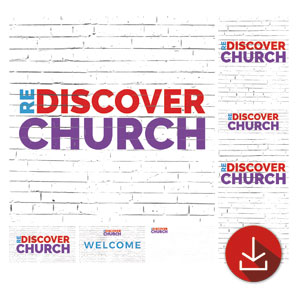 Brick Rediscover Church Church Graphic Bundles