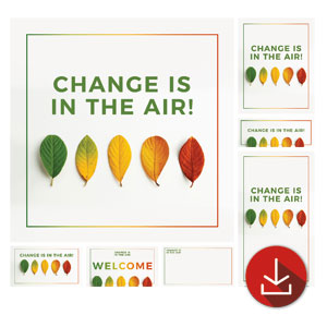 Change Fall Leaves Church Graphic Bundles