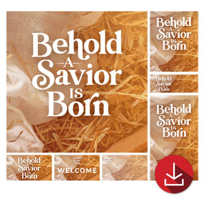 Behold A Savior Church Graphic Bundles