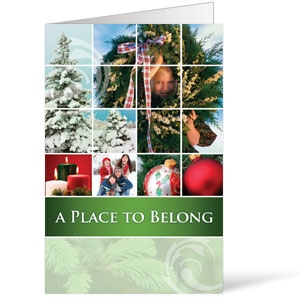 Belong Wreath  8.5 x 11 Bulletins 8.5 x 11