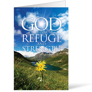 Refuge and Strength  8.5 x 11 Bulletins 8.5 x 11