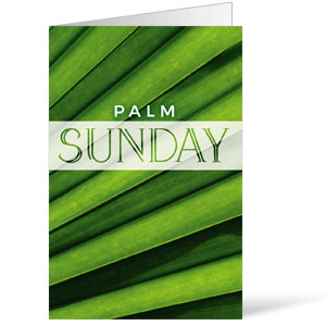Palm Sunday Leaves Bulletins 8.5 x 11