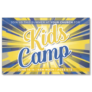 Kids Camp Comic Burst 4/4 ImpactCards
