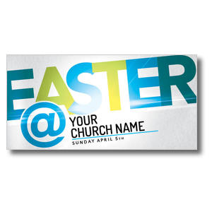 Easter At 11 x 5.5 Oversized Postcard 11" x 5.5" Oversized Postcards