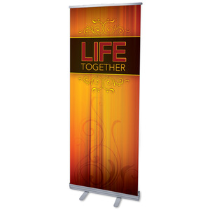 Together Life 2'7" x 6'7"  Vinyl Banner