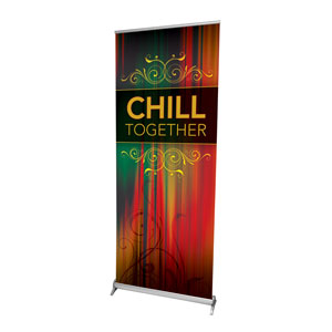 Together Chill 2'7" x 6'7"  Vinyl Banner