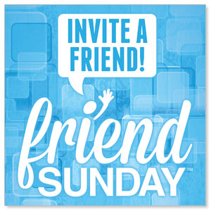 Friend Sunday Invite StickUp