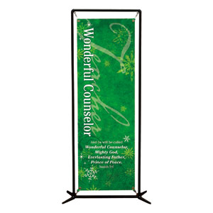 Isaiah 9 Counselor 2' x 6' Banner