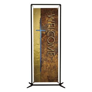 Leather Welcome  2' x 6' Banner