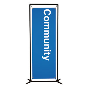 Metro Community 2' x 6' Banner