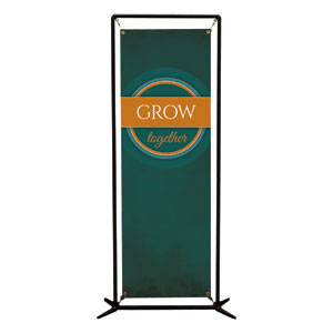 Together Circles Grow 2' x 6' Banner