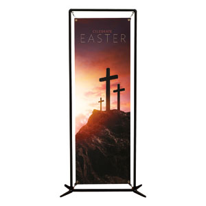 Easter Crosses Hilltop 2' x 6' Banner