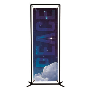 Peace Clouds 2' x 6' Banner