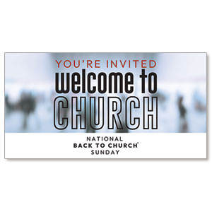 Back to Church Welcomes You Social Media Ad Packages