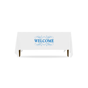 Filigree Welcome 6'  Table Throws