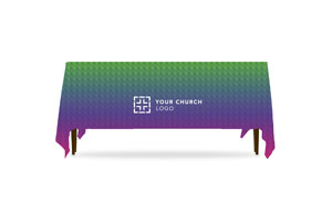 Multicolor Logo Table Throws