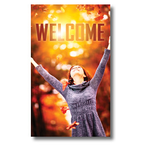 Youre Invited Fall 3 x 5 Vinyl Banner